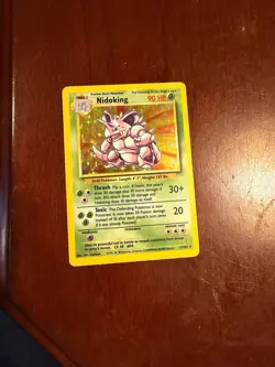 Pokemon 1999 Nidoking 11/64 Jungle Holo Unlimited - Image 1