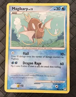 POKEMON CARD MAGIKARP LV.13 89/123 Diamond Pearl Mysterious Treasures - 2007 - Image 1