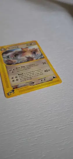 2003 Pokemon Skyridge Ursaring 110/144 Near Mint NM Rare E-Reader WOTC, Vintage - Image 5