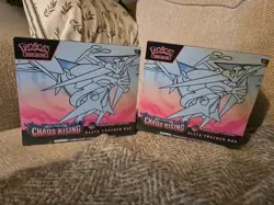 2x Pokemon Centre Chaos Rising Elite Trainer Box Sealed & New - Image 1