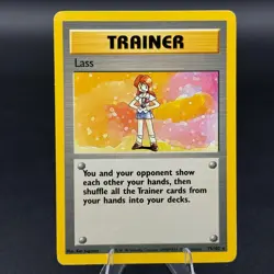 Lass 75/102 Pokemon TCG Trainer - Base Set Unlimited Rare - Image 1