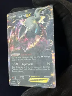 Darkrai EX 63/108 LP Dark Explorers 2012 Ultra Rare Holo Pokemon TCG - Image 4