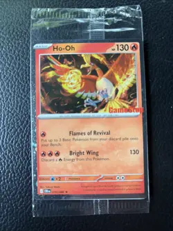 Ho-Oh 010/086 Galaxy GameStop Promo Stamped Sealed Pokemon Chaos Rising - Image 1