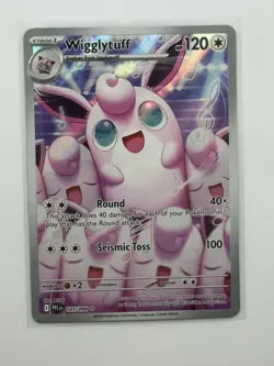 Wigglytuff 105/094 Illustration Rare IR Phantasmal Flames Pokemon NM - Image 1
