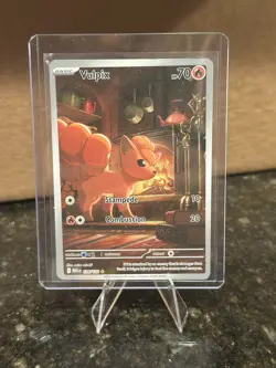 Pokemon Mega Evolution Vulpix IR 138/132 NM Pack Fresh English - Image 1