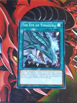The Eye of Timaeus - LEDD-ENA21 - Common - 1st Edition Yugioh LP - Image 1