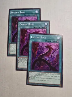 3x Frozen Rose 1st Edition Common L5DD-ENA21 Yu-Gi-Oh! - Image 1