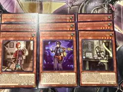 YUGIOH - MAGNET WARRIOR DECK - OMEGA PLUS, TELLUSION THE MAGNA, INDUCTION, FIELD - Image 2