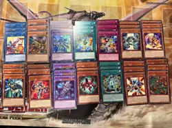 YUGIOH - MAGNET WARRIOR DECK - OMEGA PLUS, TELLUSION THE MAGNA, INDUCTION, FIELD - Image 4