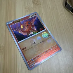 2023 Near Mint Pokemon Charmander 060/SV-P 151 Card File Reverse Promo Japanese - Image 3