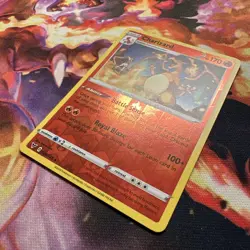 Charizard 025/185 - Reverse Holo Rare - Pokemon card SWSH04: Vivid Voltage - NM - Image 2