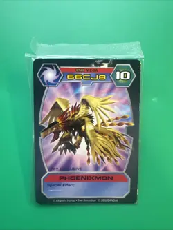 Phoenixmon Toy Exclusive Digimon Card - Sealed - Image 1