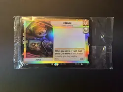 Star Wars Unlimited Grogu Leader Promo Foil sealed 2 card Mandalorian AMC pack - Image 1
