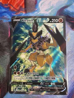 Kleavor V (Full Art) SWSH248 SWSH: Sword & Shield Promo Cards Holo - Image 1