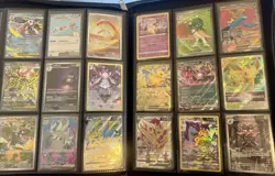 Lot Of 36 Pokemon Collection Binder Card- SIR, IR, Mega EX, EX, Full Arts - Image 1