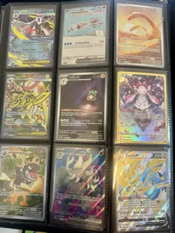Lot Of 36 Pokemon Collection Binder Card- SIR, IR, Mega EX, EX, Full Arts - Image 3