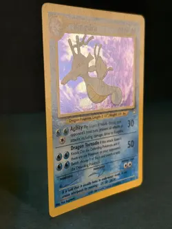 Kingdra 8/111 Holo Rare Neo Genesis Pokemon Card Unlimited LP - Image 2