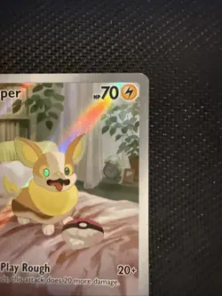 Yamper 099/094 Me02: Phantasmal Flames Holo Pokemon Card - Image 3