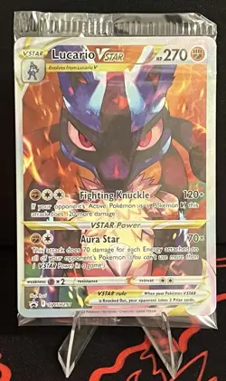Lucario VSTAR SWSH291 SWSH: Sword & Shield Promo Card Sealed - Image 1