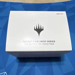 Magic: The Gathering Secret Lair Full Sleeves Tattoo Pack Box - Image 1