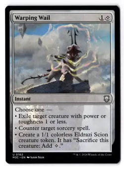 Warping Wail NM* Modern Horizons 3 Commander ENGLISH 0162 mtg -UnltdCards - Image 1