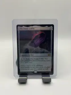 MTG, The Stasis Coffin FOIL 245 NM The Brothers' War Foil - Image 1