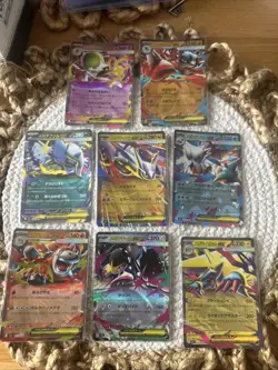Collection of Japanese Mega Evolution Ex Pokemon Cards - Image 1