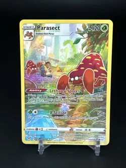 Pokemon TCG Parasect Trainer Gallery Holo Ultra Rare Card TG01/TG30 Lost Origin - Image 1