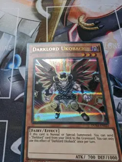 Darklord Ukoback DUSA-EN022 Yu-Gi-Oh! Card Ultra Rare 1st Edition - Image 2