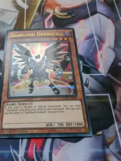 Darklord Ukoback DUSA-EN022 Yu-Gi-Oh! Card Ultra Rare 1st Edition - Image 4