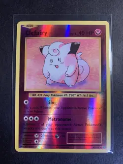 Clefairy - XY Evolutions Set - 63/108 - Holo Rare - Pokemon Card - NM/MINT - Image 1