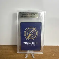G2U 2024 One Piece Card Game The Best PRB01 Shanks Manga Alt Art PSA 10 - Image 2