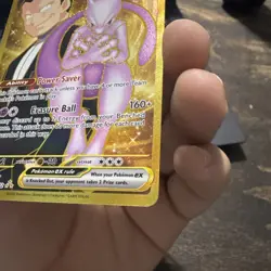 Pokemon TCG Mewtwo EX Team Rockets Hyper Rare Card 240/182 Destined Rivals - Image 4