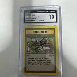 CGC 10 GEM MINT Computer Error 2000 Black Star Promos 16 Pokemon Card - Image 1