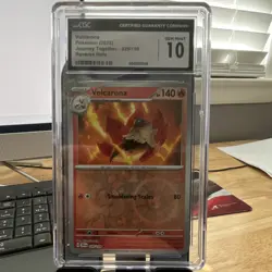 CGC 10 Volcarona Pokemon TCG Journey Together 029/159 (2025) Reverse Holo - Image 1