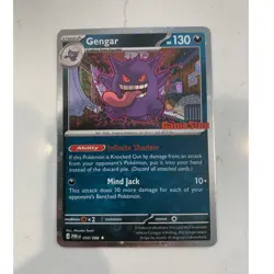 The Pokemon Company Gengar 130 HP GameStop Stamped Holo Promo 050/088 2024 - Image 1