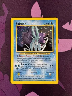 Celebi And Suicune 2002 Pokemon Neo Revelation Unlimited Damaged - Image 2