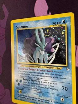 Celebi And Suicune 2002 Pokemon Neo Revelation Unlimited Damaged - Image 3