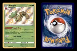 FLAPPLE SV013/SV122 SHINY RARE SHINING FATES SHINY VAULT POKEMON HOLO LP - Image 3