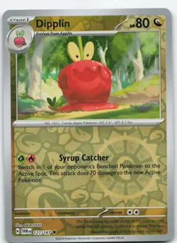 Dipplin - 127/167 Uncommon Reverse Holo SV06: Twilight Masquerade NM Pokemon - Image 1