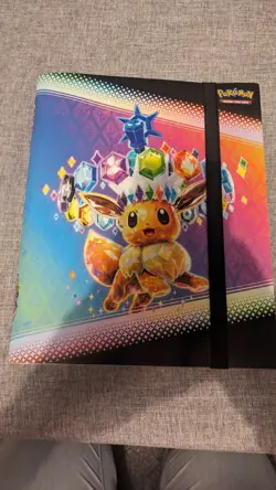 Pokemon TCG Prismatic Evolutions Partial Set Near Mint and Binder - Image 1