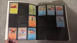 Pokemon TCG Prismatic Evolutions Partial Set Near Mint and Binder - Image 3