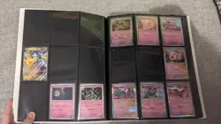 Pokemon TCG Prismatic Evolutions Partial Set Near Mint and Binder - Image 4
