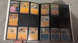 Pokemon TCG Prismatic Evolutions Partial Set Near Mint and Binder - Image 5