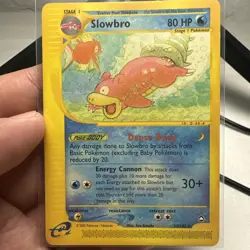 Pokemon Card TCG Slowbro 33/147 Aquapolis Vintage Vtg English WOTC Rare Pokemon - Image 1