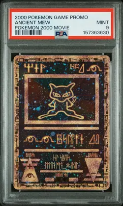 2000 Pokemon Ancient Mew Movie Promo PSA Mint 9 - Image 1