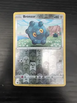 2021 Pokemon Bronzor 101/163 Swsh05: Battle Styles Reverse Holo - Image 1