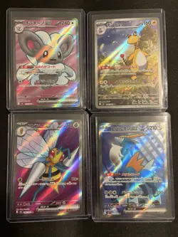 Pokemon Ninja Spinner Lot AR’s and SR NM - Image 1