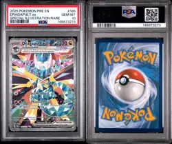 2025 POKEMON PRE EN-SPECIAL ILLUSTRATION RARE #165 DRAGAPULT EX PSA 10 - Image 1