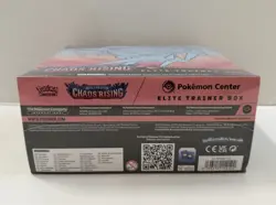 Pokemon Center Chaos Rising Elite Trainer Box ETB New /Factory Sealed/ In Hand - Image 4